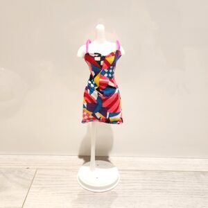 5/$20  1992 Barbie Tahiti Dress